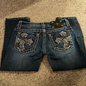 Miss me 26 cuffed Capri